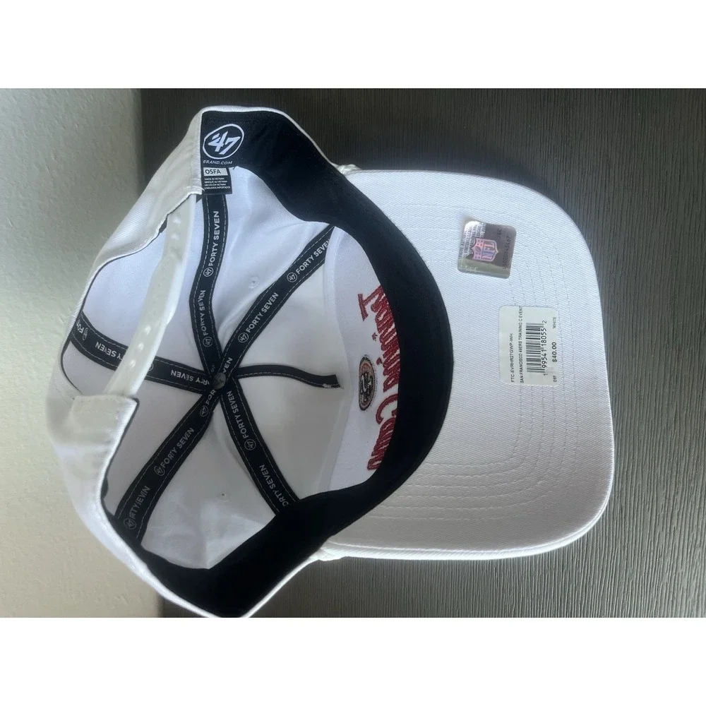 San Francisco 49ers '47 HITCH Authentic Training Camp White‎ Snapback HAT